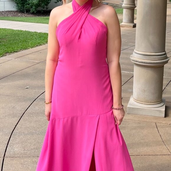 Hot pink bridesmaid dress - Picture 2 of 5